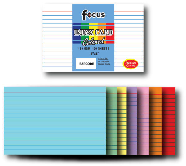 index colored 4x6 1